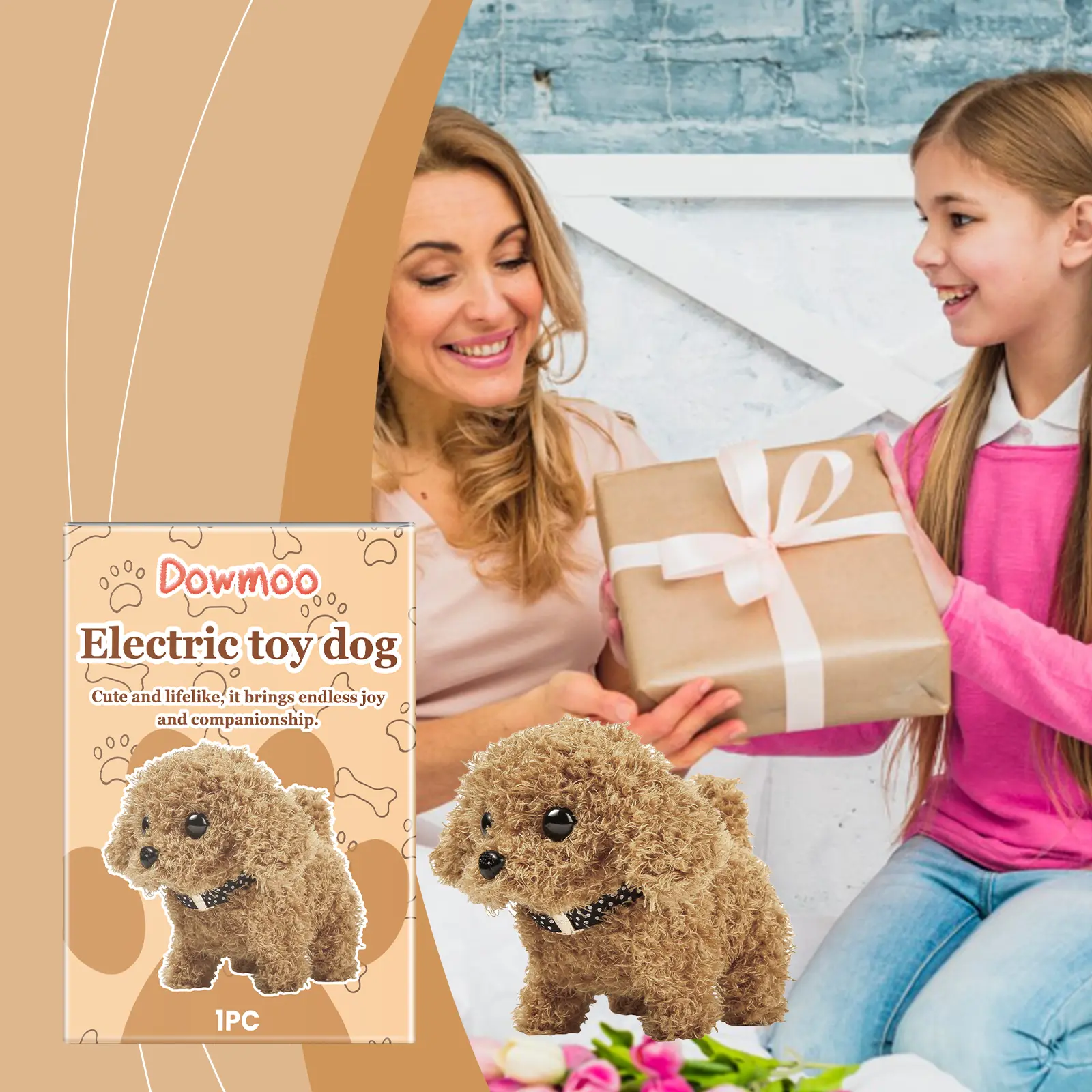 DOWMOO Electric Toy Dog