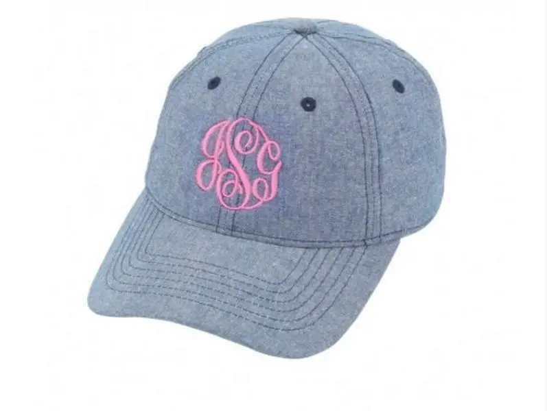 Monogrammed Hat