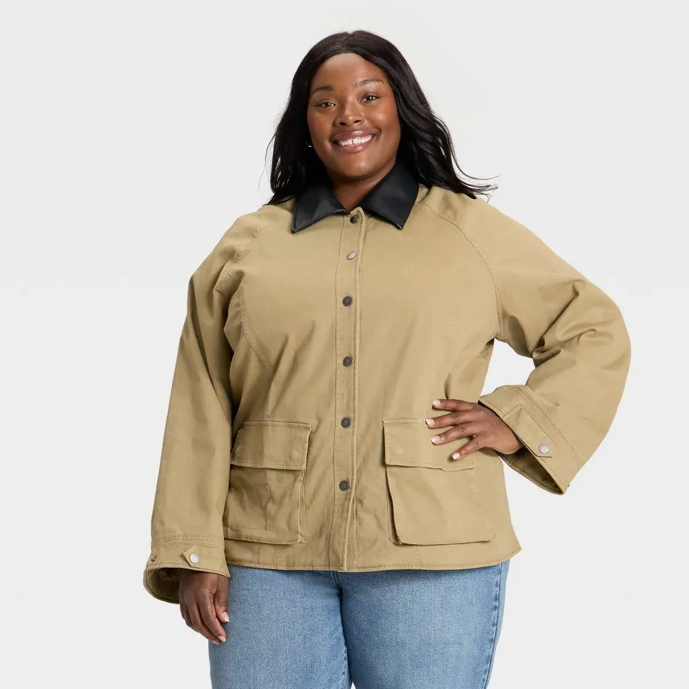 Women's Oversized Field Jacket - Ava & Viv