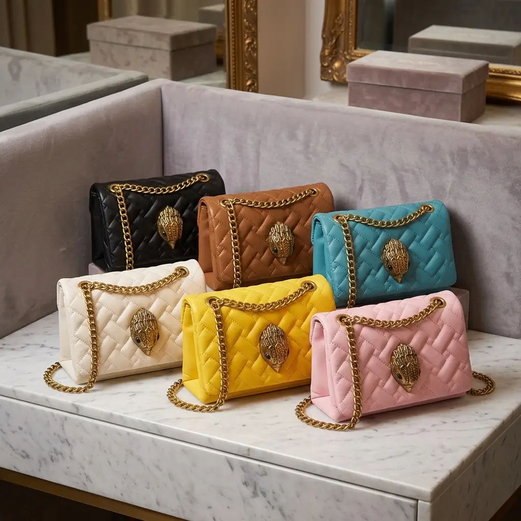 New Stylish Rhombus Embroidered Large Eagle Head Bag, Single Shoulder Crossbody Rhombus Bag, Ideal for Commuting, Travel, Shopping,womens bags