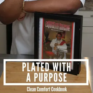 Plated With A Purpose Cookbook - 65 Great Tasting Recipes for a Healthier Lifestyle Signed Physical Edition with Ingredient List & Macro Calculator for Nutritious Meals