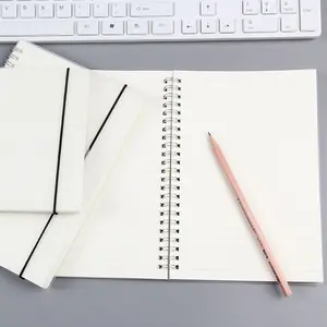 Spiral Notebook Blank/Grid Line Paper