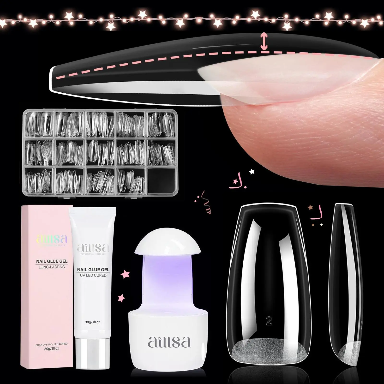 Sculpted Fit- Coffin Nail Set