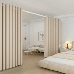 Single Panel Blackout Curtain, Privacy Grommet, Room Divider for Living Room, Bedroom, Kitchen, Patio Home Decor.