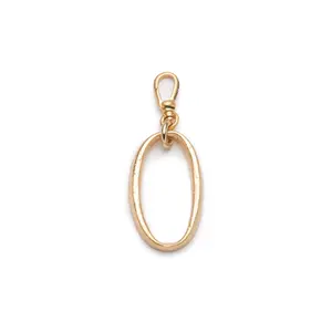 Plaza Number Charm #0 Small