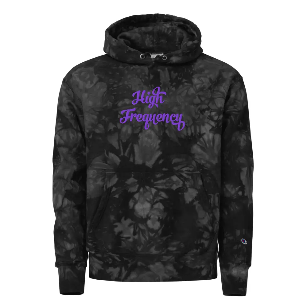Aeropostale Men's High-Frequency Tie-Dye Hoodie Tops - Knit Fabric, Embroidered Details, Matching Fall Wear