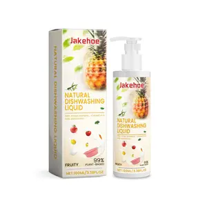 Jakehoe Fruit and Vegetable Cleaning Essence, a mild multi-functional cleaner for removing oil stains from tableware and cleaning fruits and vegetables