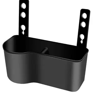 Multifunctional Car Seat Back Cup Holder with Hooks - Black Design, Ideal for Beverage Car Use, 1 Hooks Available - Bottle, Drinkware