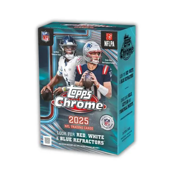 2025 Topps Chrome Football Value Box