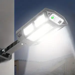 Outdoor Solar LED Wall Light with Remote Control, Motion Sensor Garden Lamp, Energy Efficient Outdoor Lighting Solution
