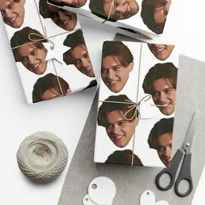 [SALE 50%] Conrad Fisher Wrapping Paper The Summer I Turned Pretty Gift Wrap Team Conrad Merch TSITP Fans Cute Aesthetic Wrapping Paper for Teen Girls