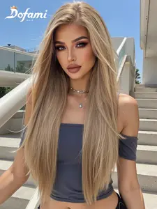 Realistic Natural Blonde Lace Front HD Wig, 13x6 Natural Design, Flawless Look, Perfect for Everyday Wear and Special Occasions, Blonde Lace Frontal