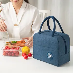 Unisex lunch bag, portable lunch box bag, reusable heat insulation and refrigeration bag, leak-proof lunch storage bag, Thermal Bag, suitable for picnic/school/office/travel.