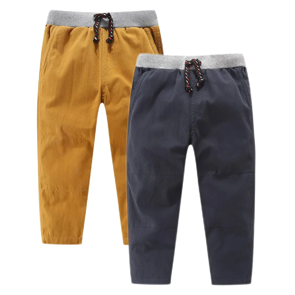Toddler Boys Clothes Pants Khaki Navy Spring Fall Winter Trousers Bottom Outfits 2-9Y