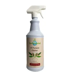 EarthSential Clove All Purpose Cleaner - 32oz spray - all natural and non-toxic for multi-surfaces