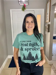 Holiday Graphic Tee Sprucey Trees