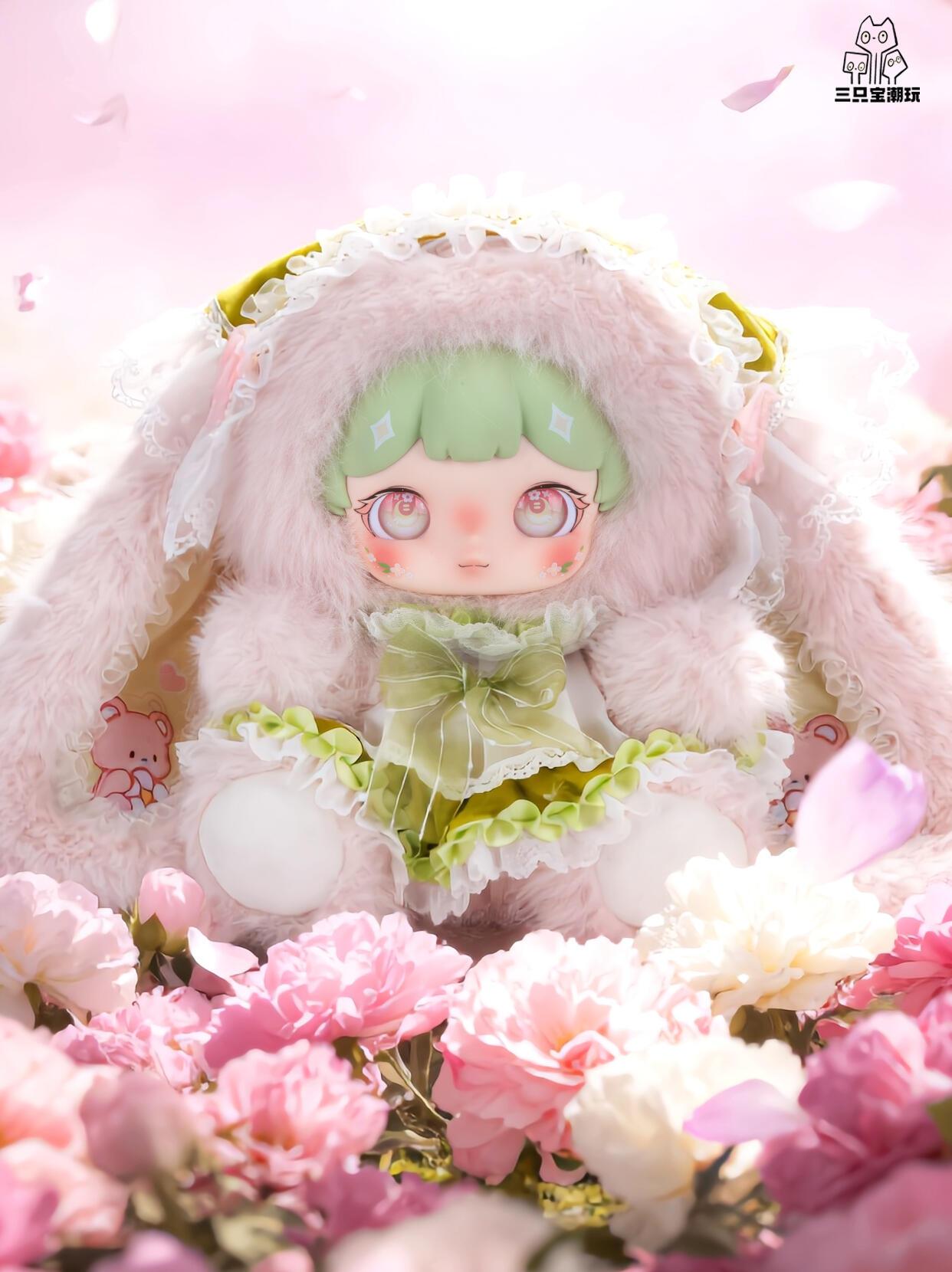 Darlym Dreanmveave Crove 600% series Plush Toy Doll， Stuffed Anima，Backpack or clothing decoration，Soft Furry Collectibles，Stuffed Animal，Bunny Plush Dolls