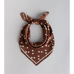 Sweet Glam Polka Dot Satin Scarf Sweet Glam Polka Dot Satin Scarf