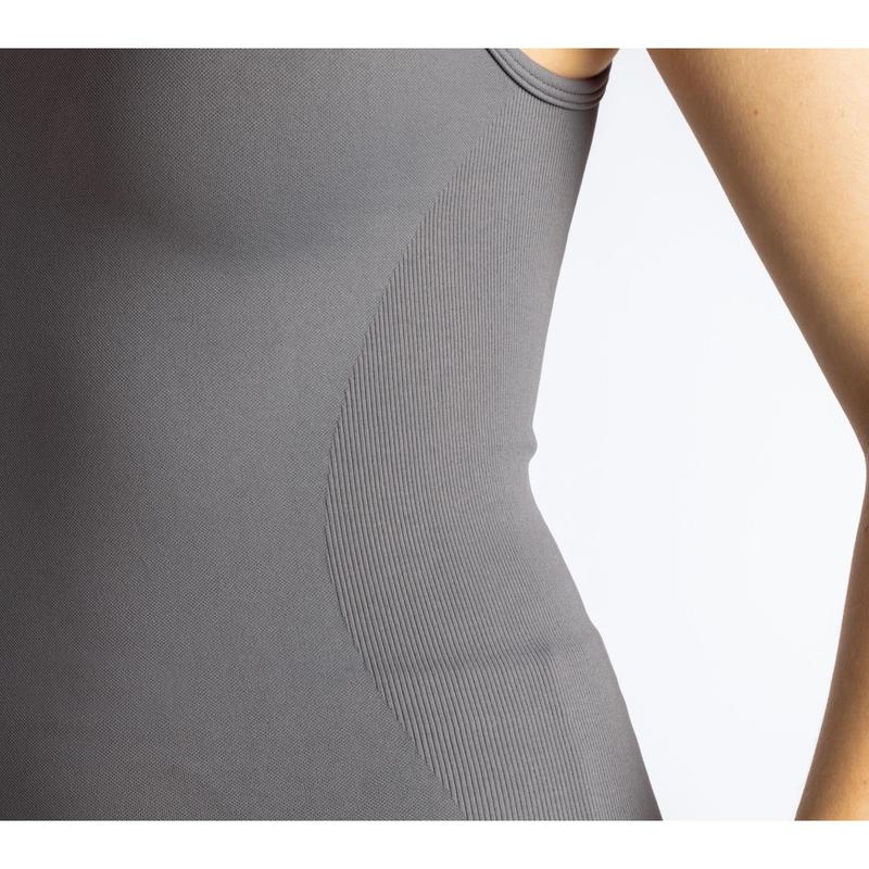 No Limbits Adaptive Women's Charcoal SensoryCompressionTank