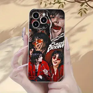 Hyunjin Various decorative themes - shockproof and drop-proof mobile phone case, suitable for iPhone 17 16 15 14 13 12 11 Pro Max Plus protective case