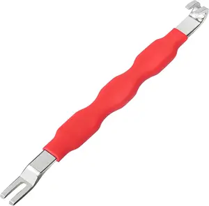 Automotive Electrical Connector Separator,Terminal Release Remover Tool 13120,Dual End Wiring Harness Disconnect Tool for Most Cars Trucks(Red