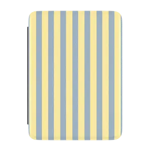 Casely Kindle Case | Coastline Stripes | Blue & Yellow