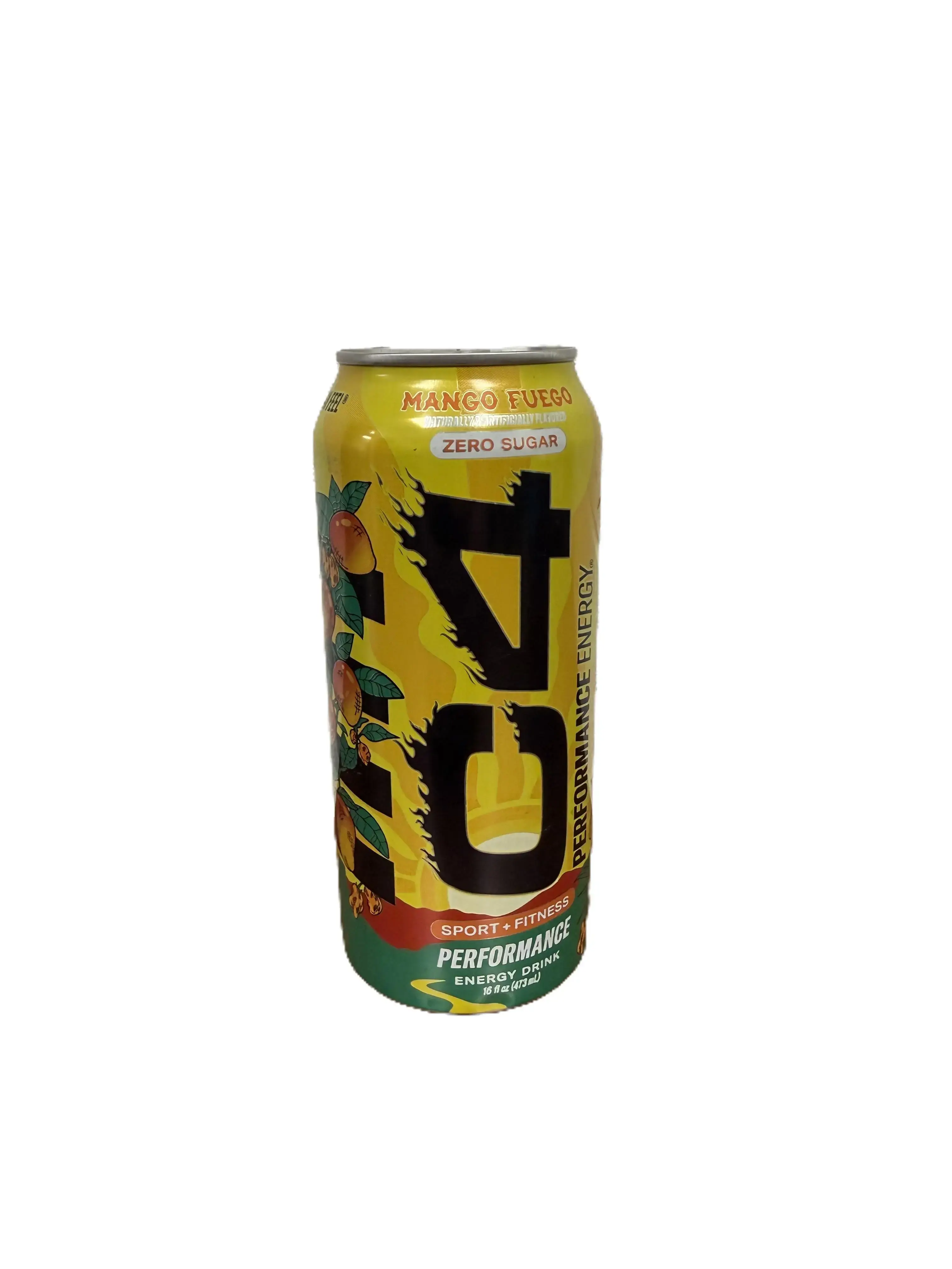 C4 Performance Energy Drink | 4-Pack | Zero Sugar Carbonated Pre-Workout Energy | 200mg Caffeine with Beta Alanine | 16 Fl Oz