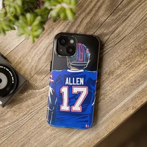 Buffalo Josoh Alleen Phone Case Dual Layer Protection Tough Case for Buffalo Football Fans, Phone case for Iphone 17, 16, 15, 14, 13, 12 and Galaxy S23 S22 S21, Gift For Him, Best Phone case