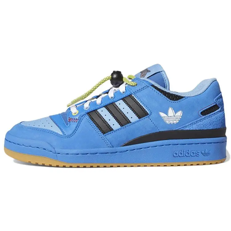 Men's Forum Low Sneaker Trainer - Hebru Brantley 'Rocket' Collaboration Casual Footwear, Style GZ4403, Shoe, Athletic, Laces Casual Trainers, All Season
