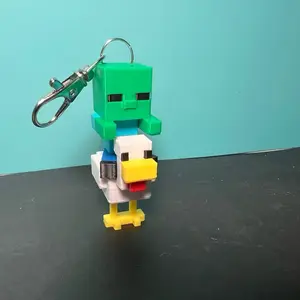 Chicken Jockey Keychain