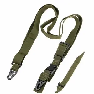 Fitness & Survival Strap - 100cm Adjustable Rifle Sling with Secure Metal Buckle for Weightlifting Backpacking & Emergency Preparedness