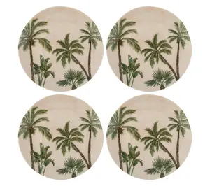 Karma Set of 4 Melamine Salad Plates