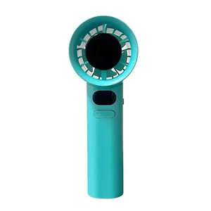 Portable Handheld Turbo Fan - 100-Speed Adjustable, USB Rechargeable, Powerful Cooling Cordless Multipurpose Fan for Outdoor Travel, Summer Use, Cordless Rechargeable Fan, Multipurpose Handheld Fan