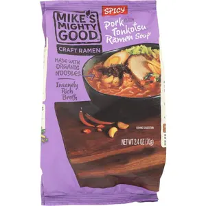 Ramen Tonkotsu Pork Spicy Pillow, 2.4 Ounce