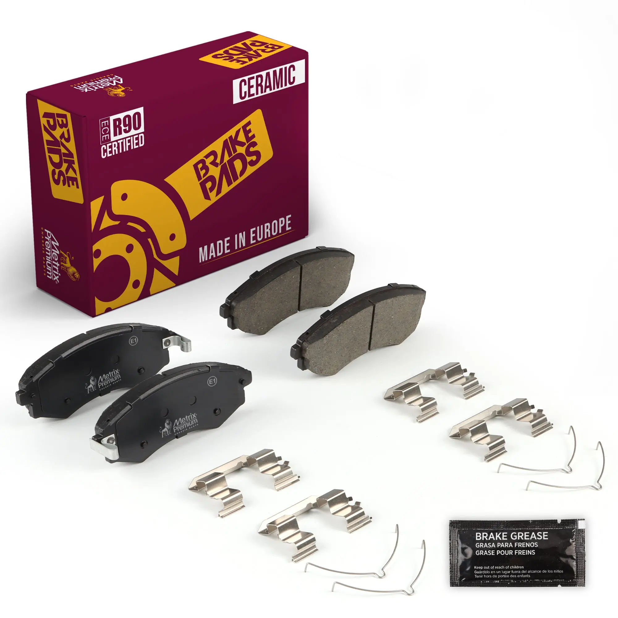 Front Disc Brake Pad Set 94424MC