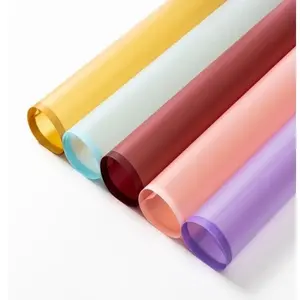 20 pcs Semi-transparent waterproof flower wrapping paper bundle- Floral wrapping paper