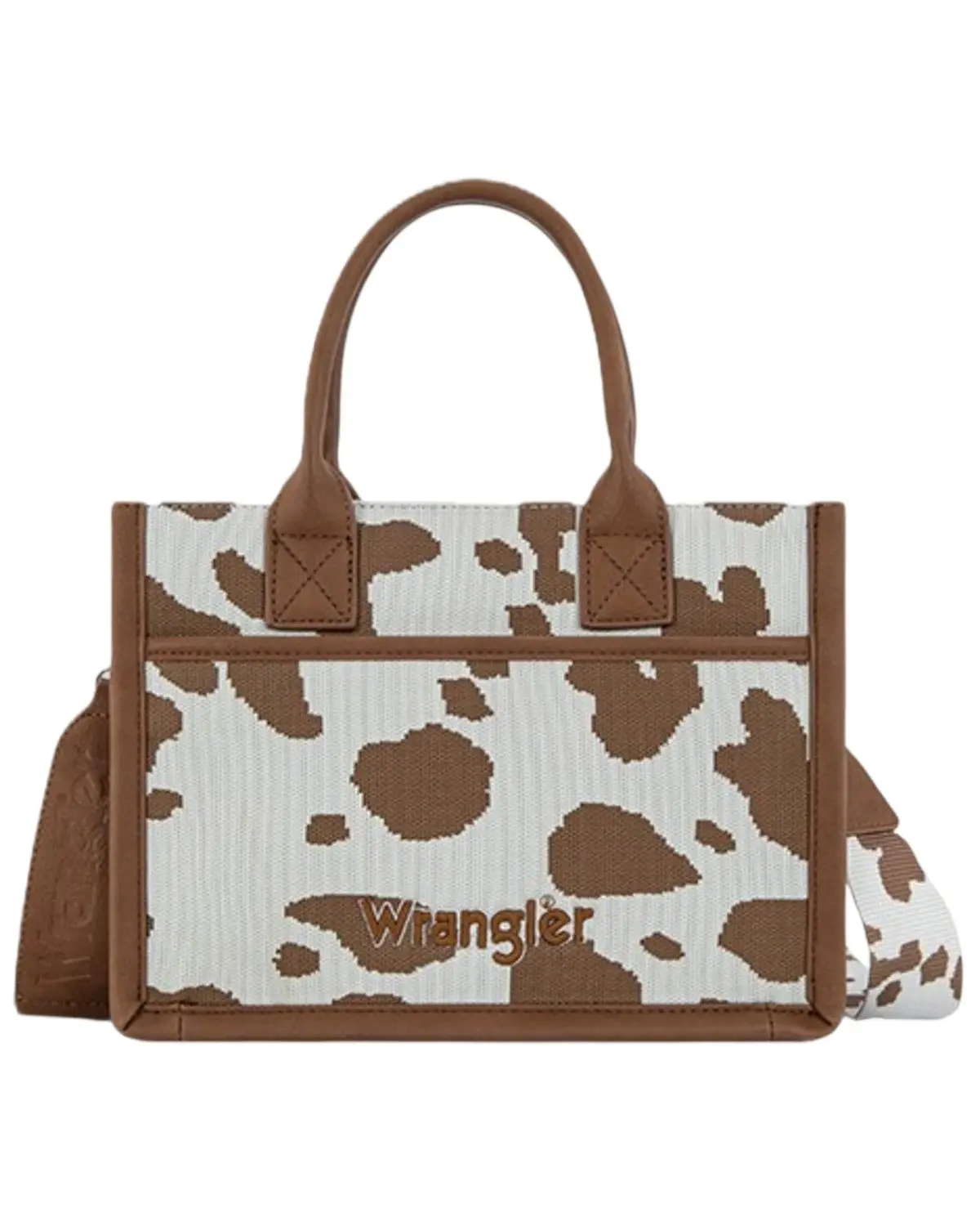 Wrangler Women's Women'S Cow Print Crossbody Tote - Wg301-8120Sbr