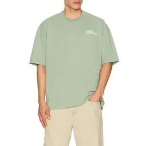 ALLSAINTS Odyssey Crew Tee in Spring Green