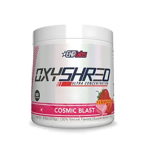 EHPlabs OxyShred Ultra Concentration Pre Workout Powder - 150mg Caffeine, sugar free, Vegan-Friendly, Gluten-Free, Men and Women Health Fitness Supplements, Clean Natural Energy, Edible product for optimum performance Dietary