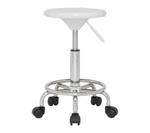 Studio Designs Modern Height Adjustable Stool with Casters
