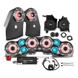 Jeep JL Wrangler 2018–2023 Complete Audio Package – Loaded Sound Bar, Dash Enclosures, Subwoofers & Amplifier