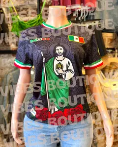 Mexico San Judas Black Jersey