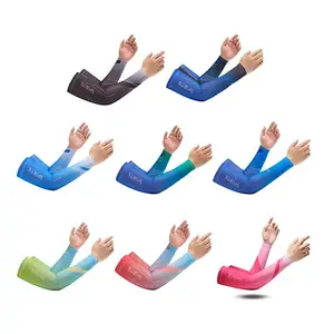 1/4/8-Pairs UPF 50+ UV Protection Cooling Arm Sleeves | SunSafeTok CyclingTok OutdoorTok GymTok Anti Slip Compression Breathable Sun Sleeves | Unisex for Cycling Running Hiking Golf Gym Outdoor Sports