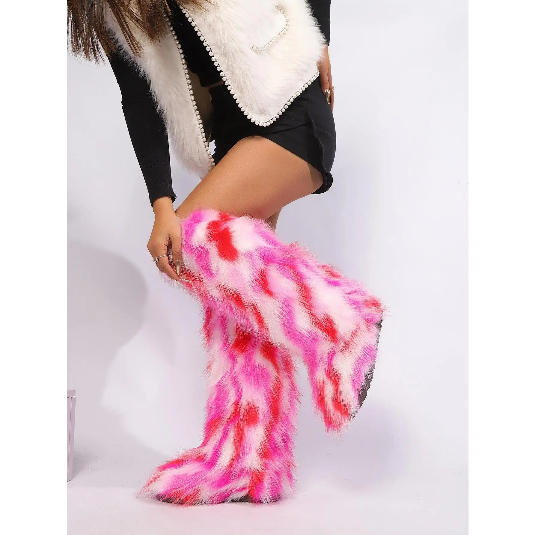 Pink and white flowers