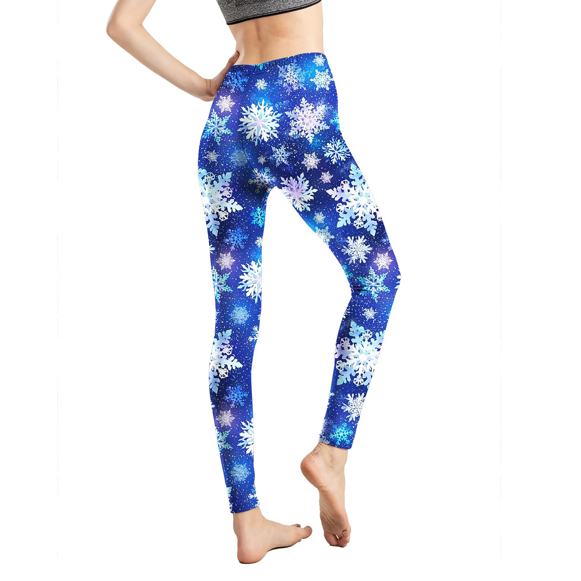 0703 Blue Ice Crystal Snow