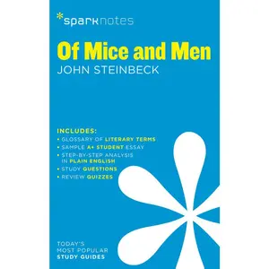 USED-Of Mice and Men Sparknotes Literature Guide by Sparknotes (Paperback)