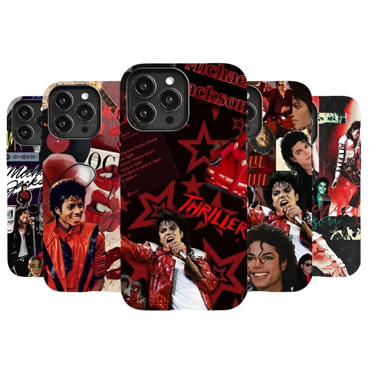 Michael Jackson Iconic Glove-Themed Inspired Phone Case– King Of Pop Fan Art Cover – Gift for Legendary Singer Music Lover Suitable for iPhone 17-11 Pro Max/Plus and  Samsung Galaxy S23-25
