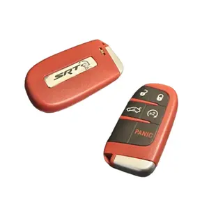 Red Key Hellcat Car Key Fob with Logo For Dodge SRT Hellcat Redeye Widebody