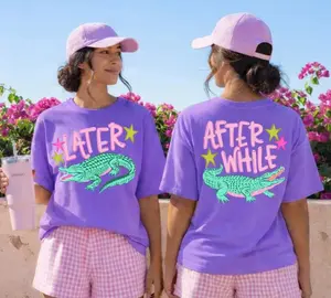 Later Gator Alligator Summer Shirt | After A While Crocodile Summer Vacation Tee Tshirt | After While Summer Beach Shirt