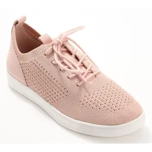 White Mountain Perforated Lace-Up Sneakers - Upscale